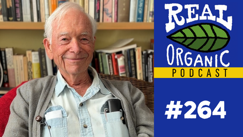Allan Savory smiling in his office in Florida.