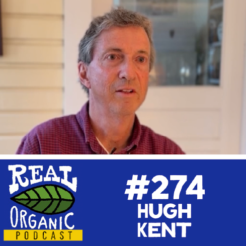 Hugh Kent on the porch at King Grove Blueberry Farm